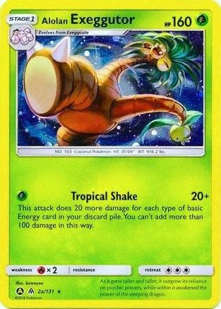 Alolan Exeggutor 2a/131 - Forbidden Light Holofoil