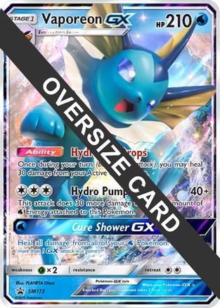 Vaporeon GX - SM172 SM172 - Jumbo Cards Holofoil