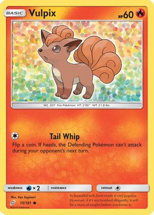 Vulpix 15/181 - Team Up