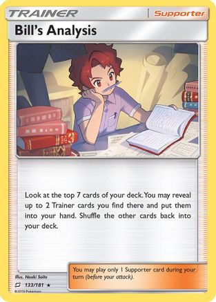 Bill's Analysis 133/181 - Team Up Reverse Holofoil