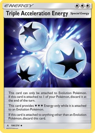 Triple Acceleration Energy 190/214 - Unbroken Bonds