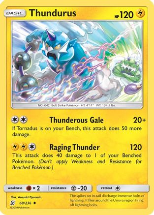 Thundurus 68/236 - Unified Minds