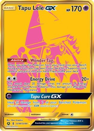 Tapu Lele-GX SV94/94 - Shiny Vault Holofoil