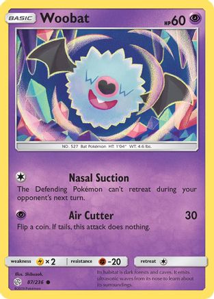 Woobat 87/236 - Cosmic Eclipse