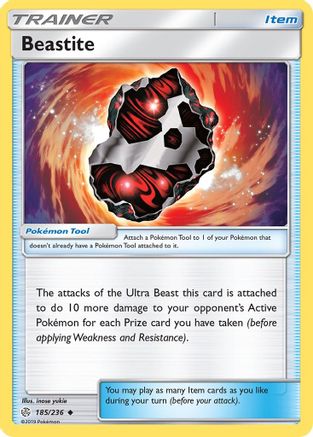 Beastite 185/236 - Cosmic Eclipse Reverse Holofoil