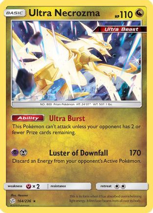 Ultra Necrozma 164/236 - Cosmic Eclipse Reverse Holofoil