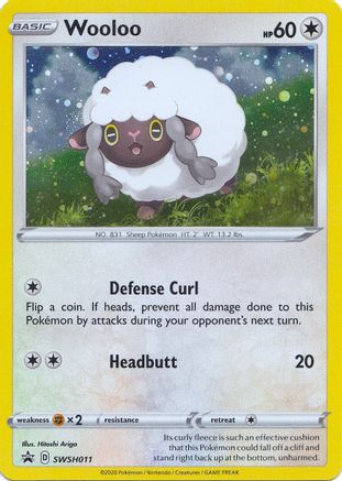 Wooloo SWSH011/307 - SWSH Black Star Promos Holofoil