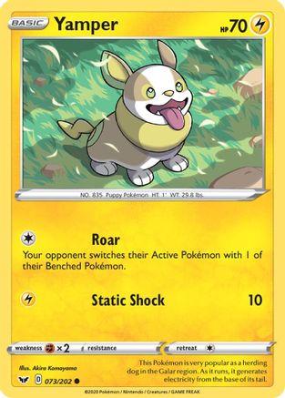 Yamper 73/202 - Sword & Shield