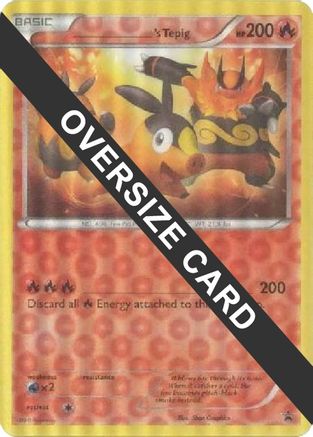 ______'s Tepig N - Jumbo Cards Reverse Holofoil