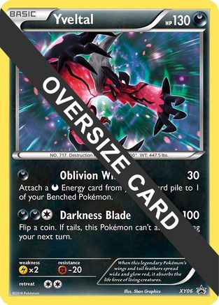 Yveltal - XY06 XY06 - Jumbo Cards Holofoil