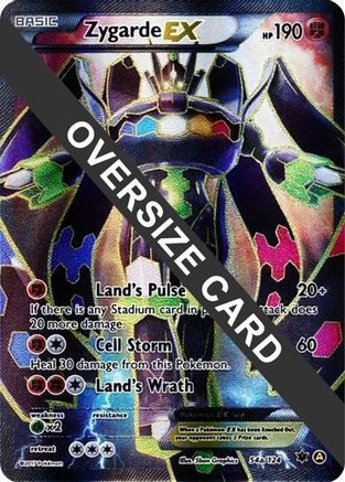 Zygarde EX - 54/124 54 - Jumbo Cards