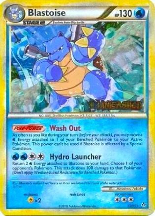 Blastoise - 13/95 (Prerelease) 13 - HGSS Promos Holofoil