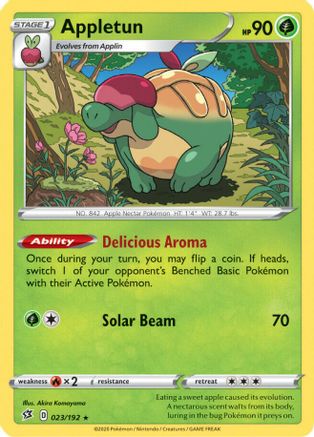 Appletun 23/192 - Rebel Clash Reverse Holofoil