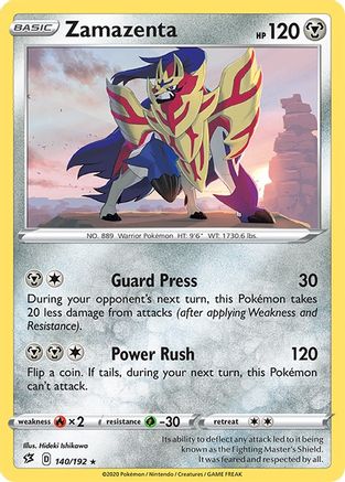 Zamazenta 140/192 - Rebel Clash