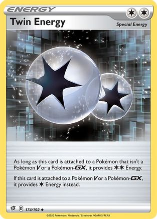 Twin Energy 174/192 - Rebel Clash Reverse Holofoil