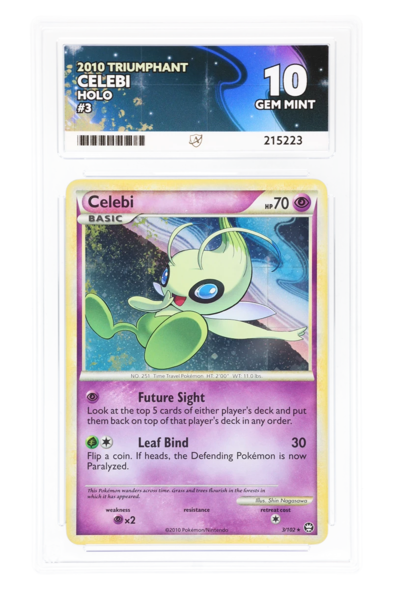 Celebi - 3/102 - ACE 10 - Triumphant - 2010