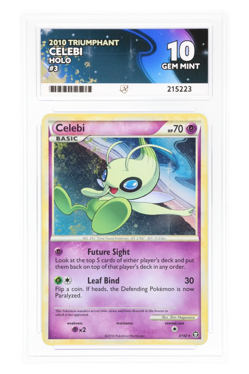 Celebi - 3/102 - ACE 10 - Triumphant - 2010