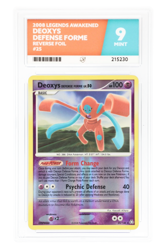 Deoxys Defense Forme 25/146 - ACE 9 - Legends Awakened - 2008 - Reverse Foil