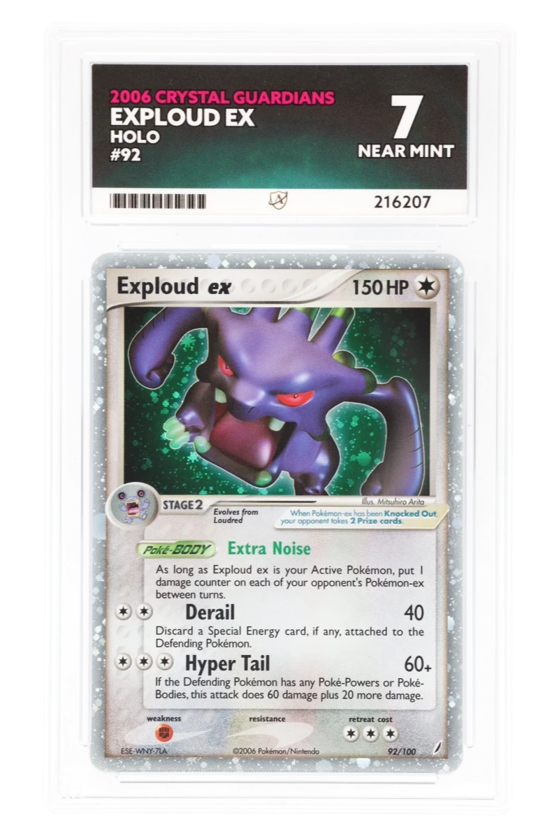 Exploud ex 92/100 - ACE 7 - Crystal Guardians - 2006 - Holo