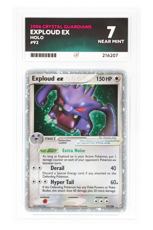 Exploud ex 92/100 - ACE 7 - Crystal Guardians - 2006 - Holo