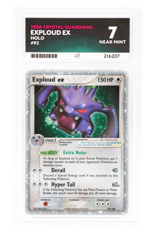 Exploud ex 92/100 - ACE 7 - Crystal Guardians - 2006 - Holo