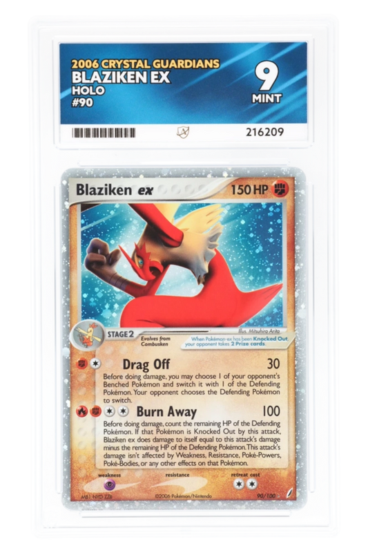 Blaziken ex 90/100 - ACE 9 - Crystal Guardians - 2006 - Holo