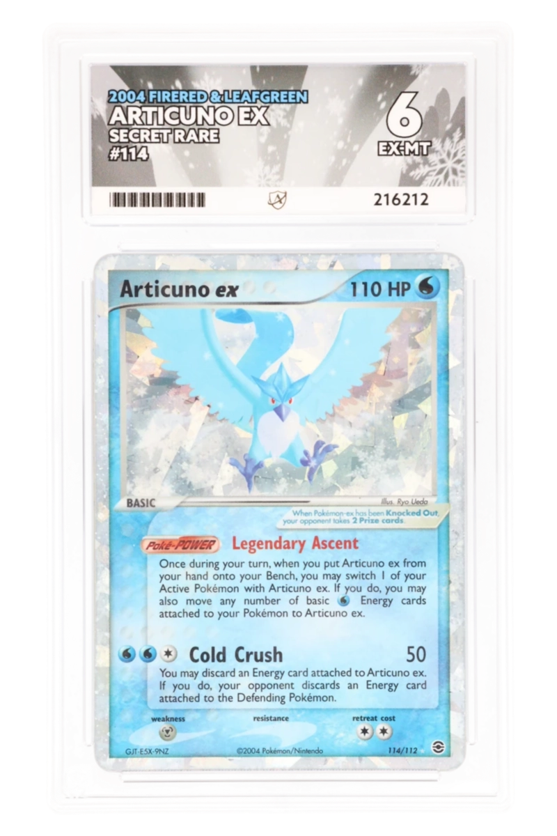 Articuno ex 114/112 - ACE 6 - FireRed & LeafGreen - 2004 - Secret Rare