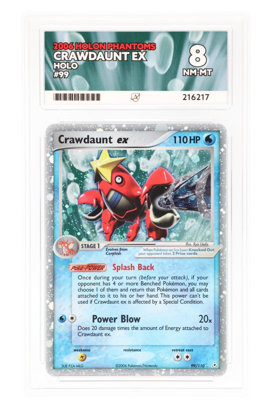 Crawdaunt ex 99/110 - ACE 8 - Holon Phantoms - 2006 - Holo