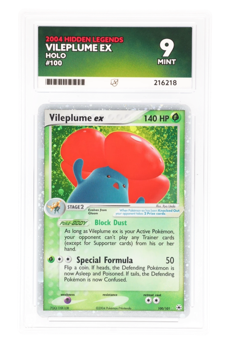 Vileplume ex 100/101 - ACE 9 - Hidden Legends - 2004 - Holo