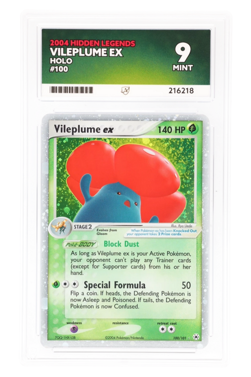 Vileplume ex 100/101 - ACE 9 - Hidden Legends - 2004 - Holo