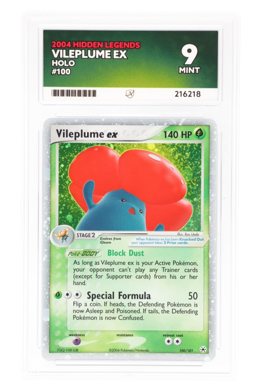 Vileplume ex 100/101 - ACE 9 - Hidden Legends - 2004 - Holo