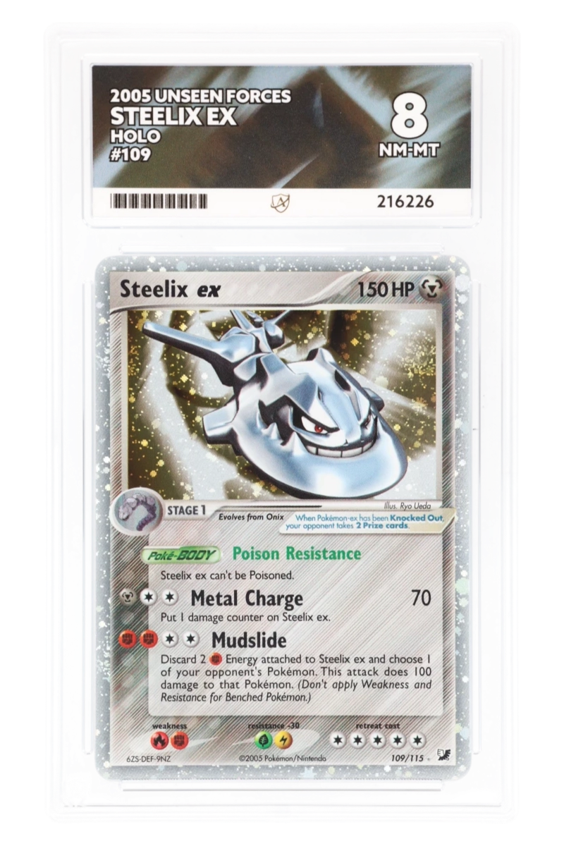 Steelix ex 109/115 - ACE 8 - Unseen Forces - 2005 - Holo