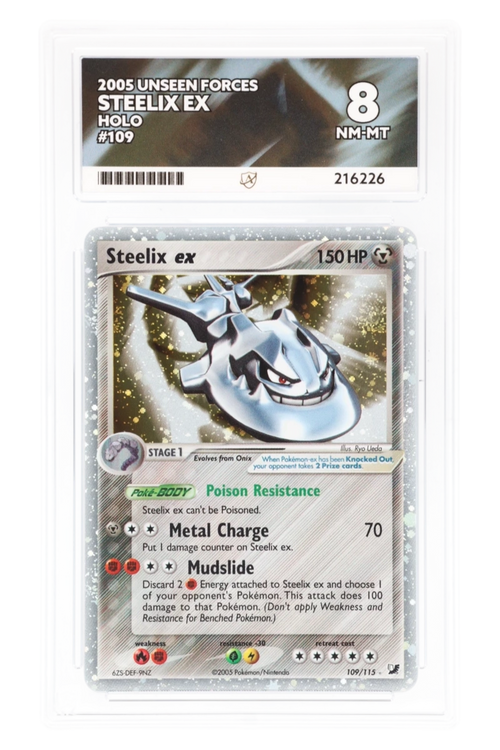 Steelix ex 109/115 - ACE 8 - Unseen Forces - 2005 - Holo