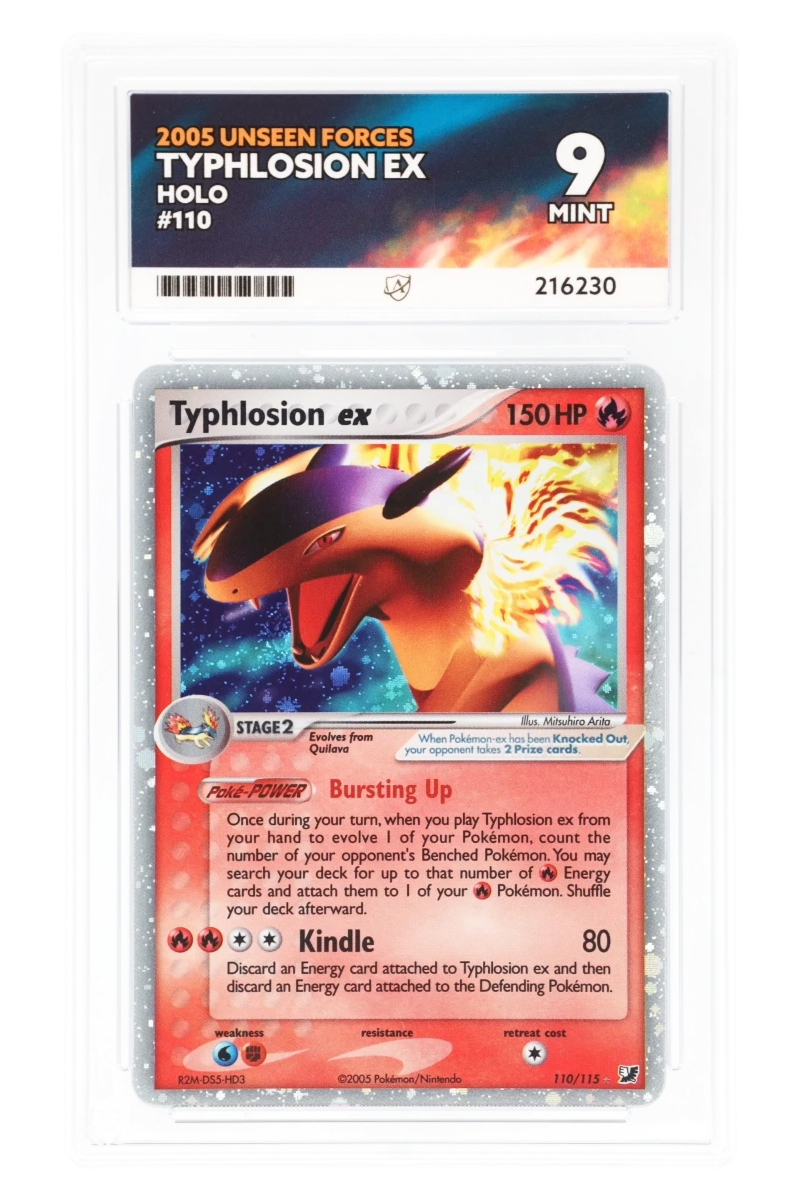 Typhlosion ex 110/115 - ACE 9 - Unseen Forces - 2005 - Holo