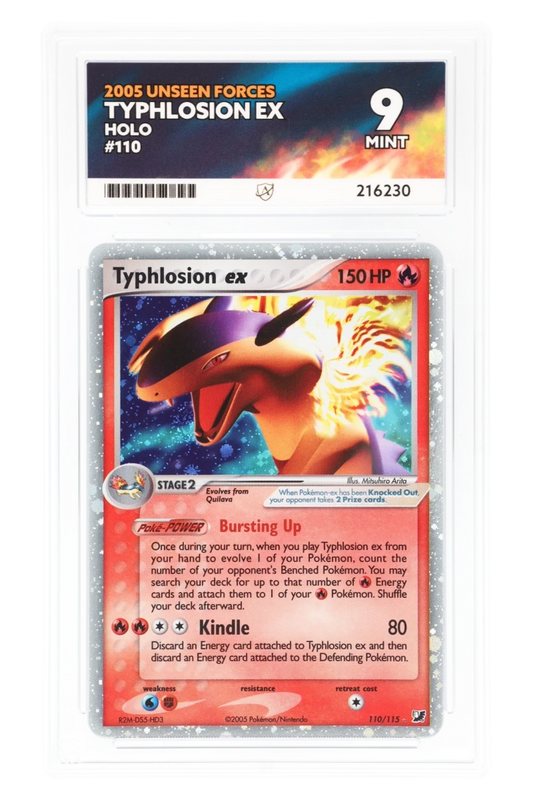 Typhlosion ex 110/115 - ACE 9 - Unseen Forces - 2005 - Holo