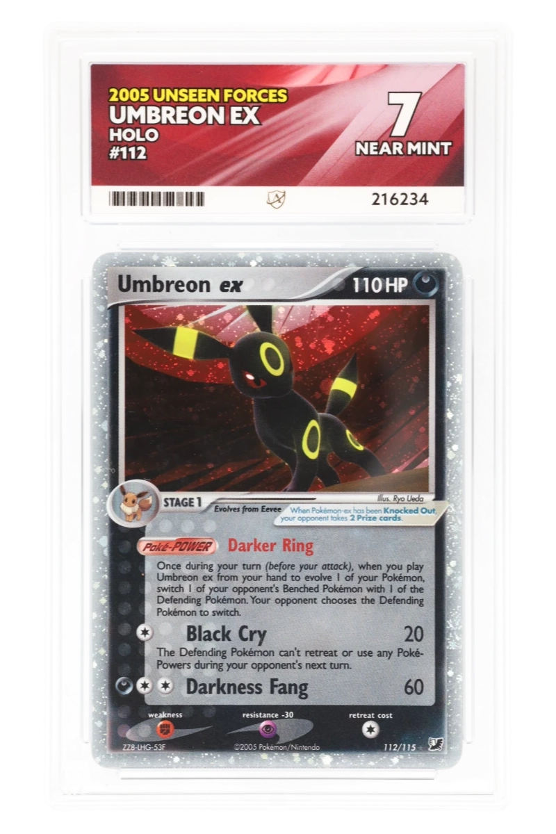 Umbreon ex 112/115 - ACE 7 - Unseen Forces - 2005 - Holo