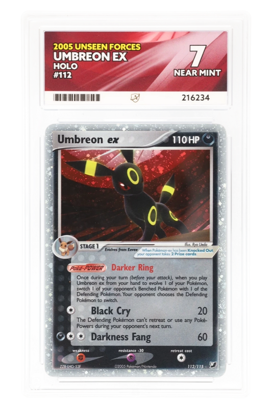 Umbreon ex 112/115 - ACE 7 - Unseen Forces - 2005 - Holo