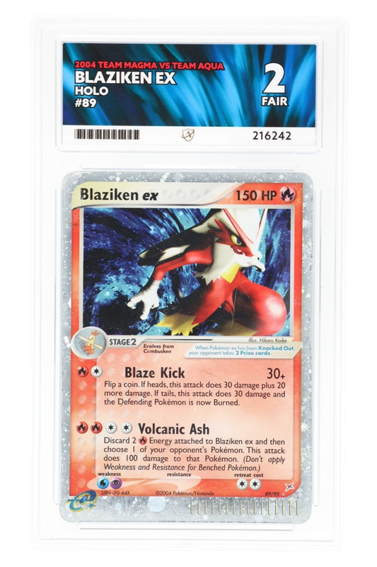 Blaziken ex 89/95 - ACE 2 - Team Magma vs Team Aqua - 2004 - Holo