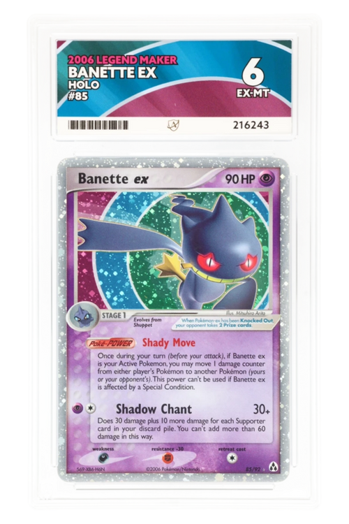 Banette ex 85/92 - ACE 6 - Legend Maker - 2006 - Holo