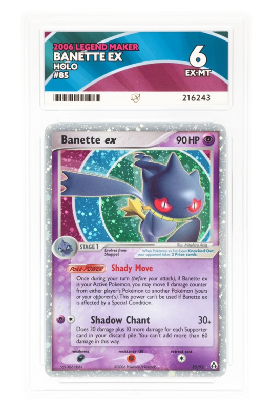 Banette ex 85/92 - ACE 6 - Legend Maker - 2006 - Holo