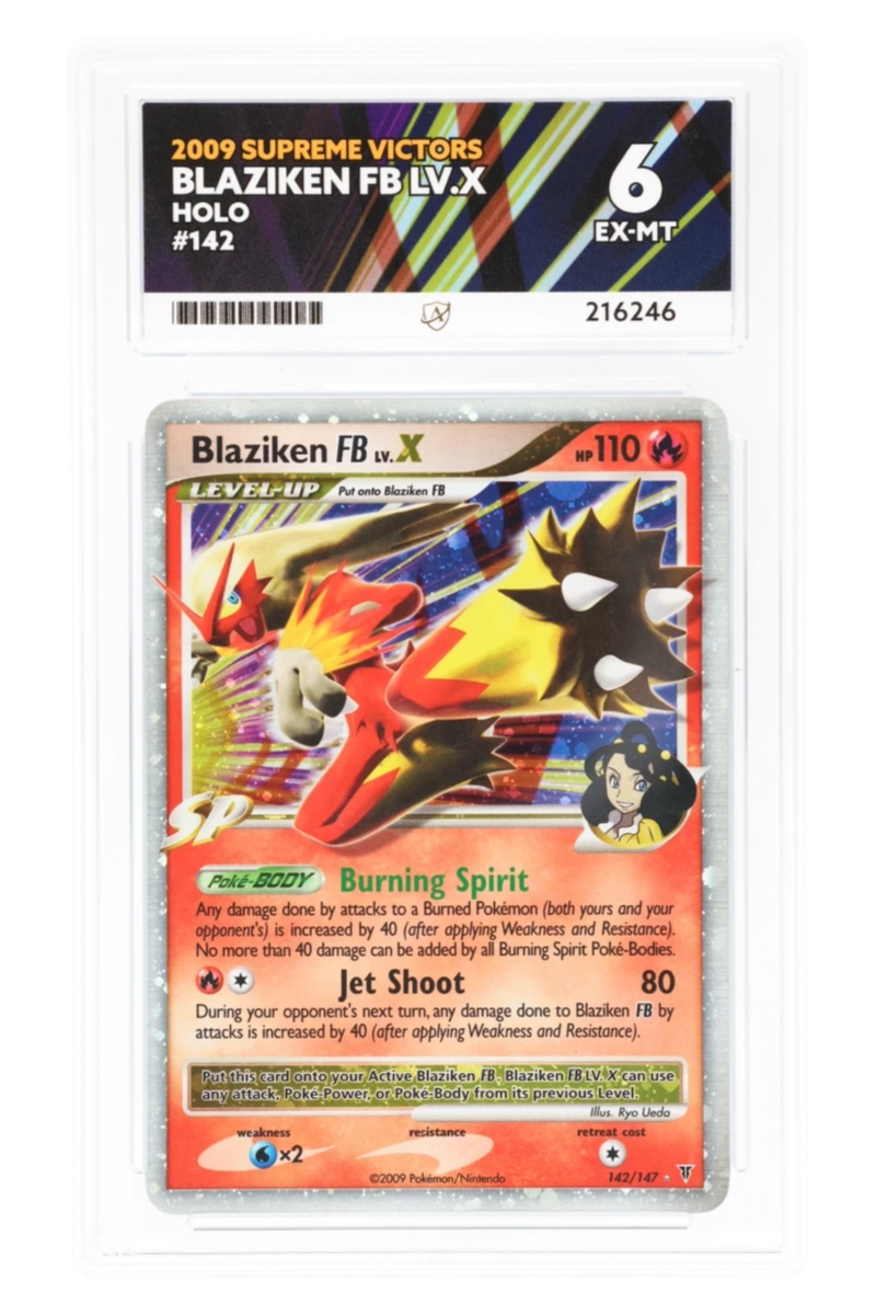 Blaziken FB LV.X 142/147 - ACE 6 - Supreme Victors - 2009 - Holo