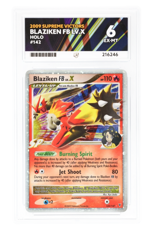 Blaziken FB LV.X 142/147 - ACE 6 - Supreme Victors - 2009 - Holo