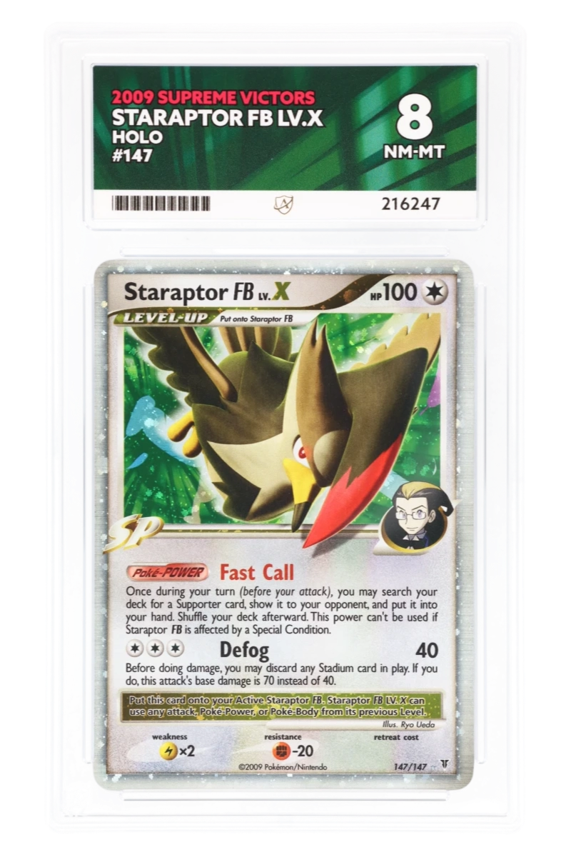 Staraptor FB LV.X 147/147 - ACE 8 - Supreme Victors - 2009 - Holo