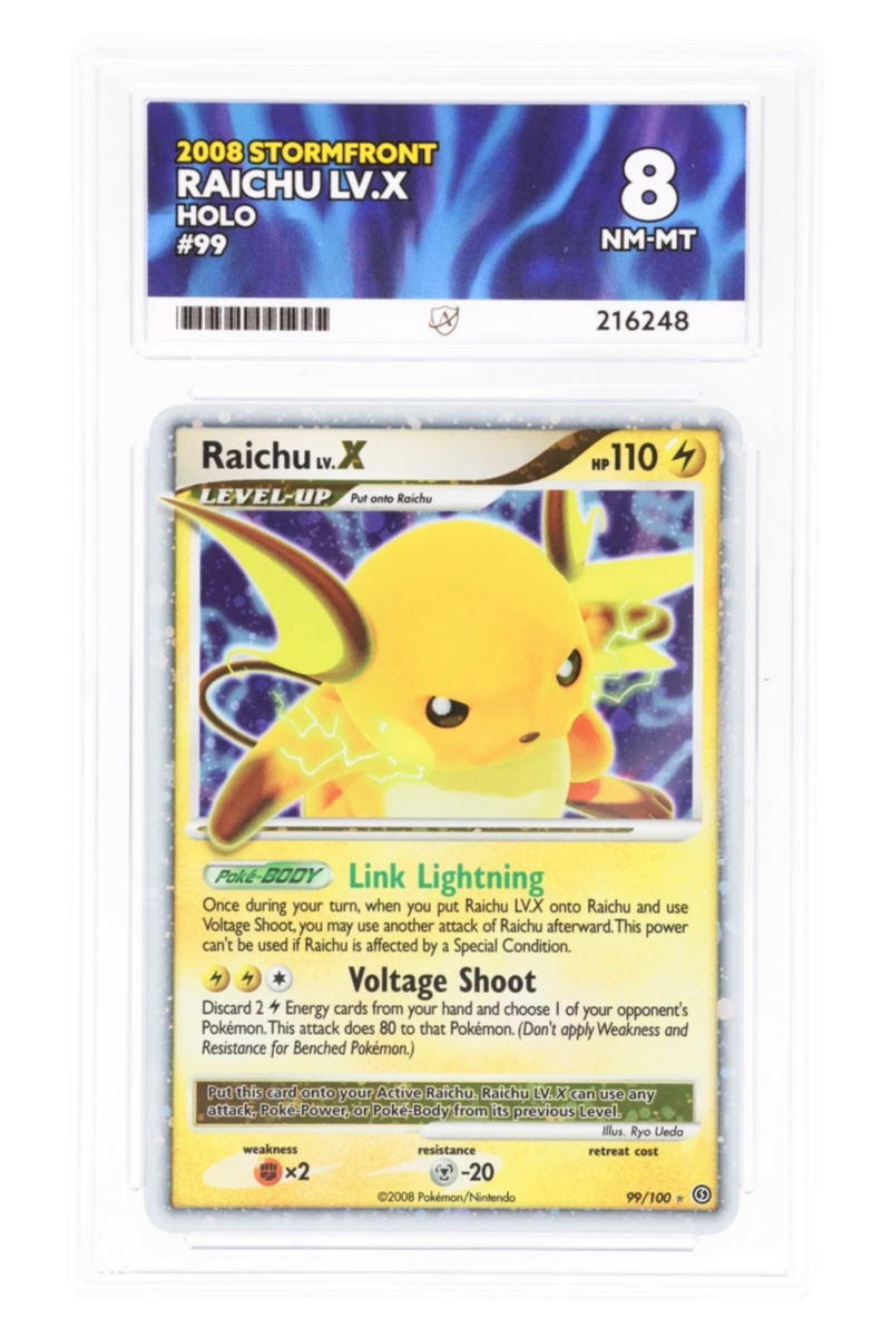 Raichu LV.X 99/100 - ACE 8 - Stormfront - 2008 - Holo