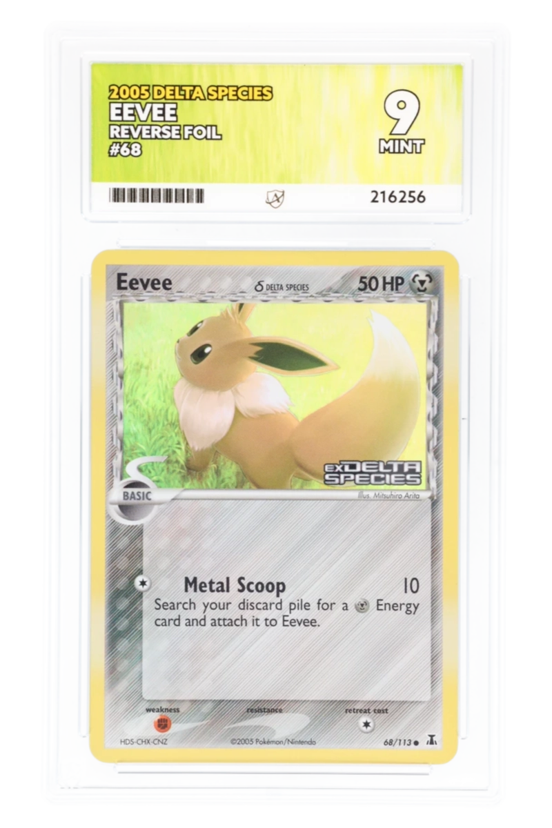 Eevee 68/113 - ACE 9 - Delta Species - 2005 - Reverse Foil