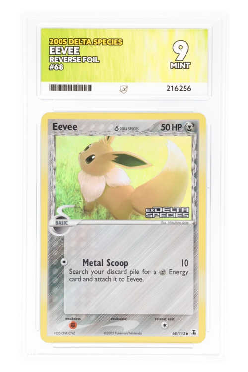 Eevee 68/113 - ACE 9 - Delta Species - 2005 - Reverse Foil