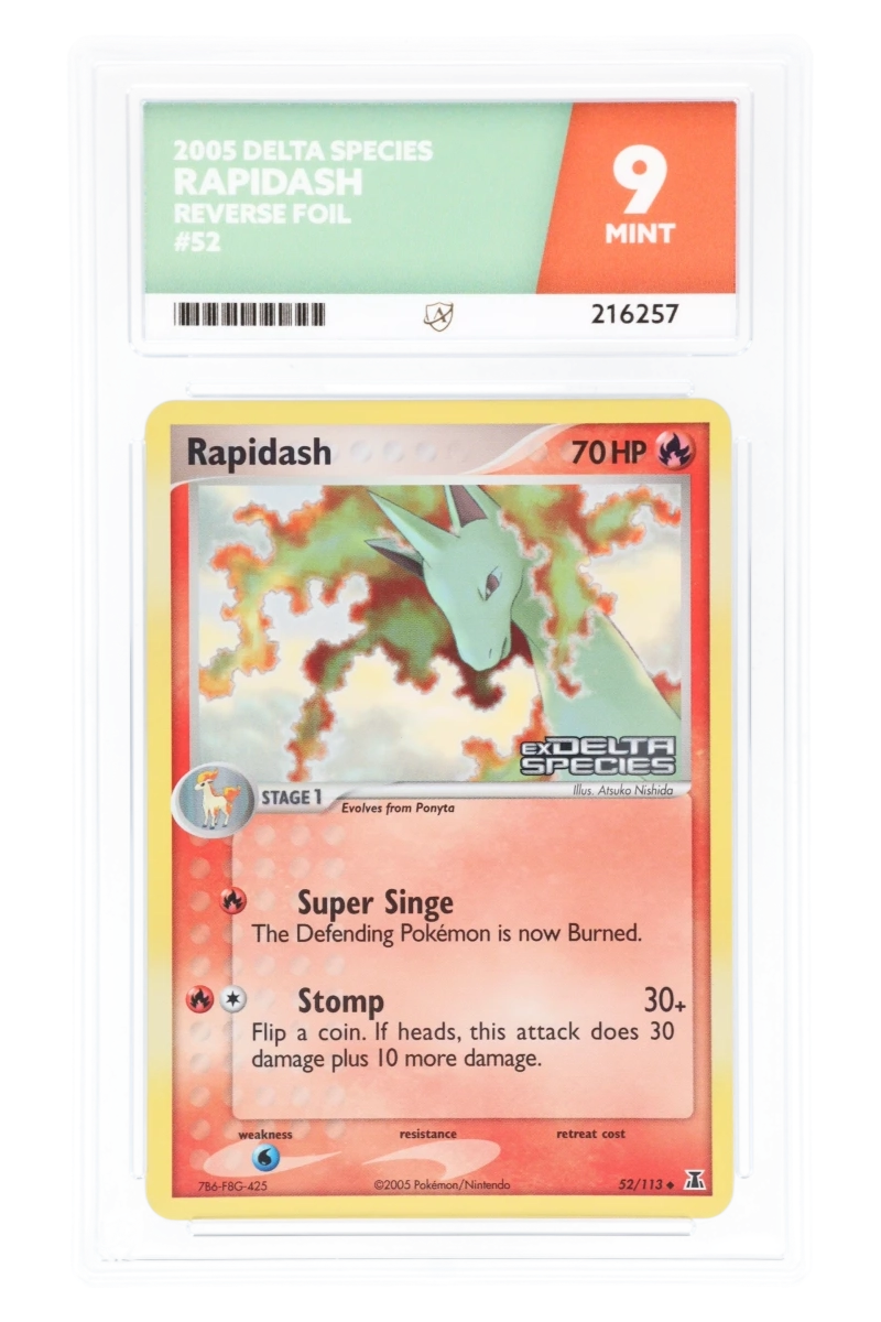 Rapidash 52/113 - ACE 9 - Delta Species - 2005 - Reverse Foil