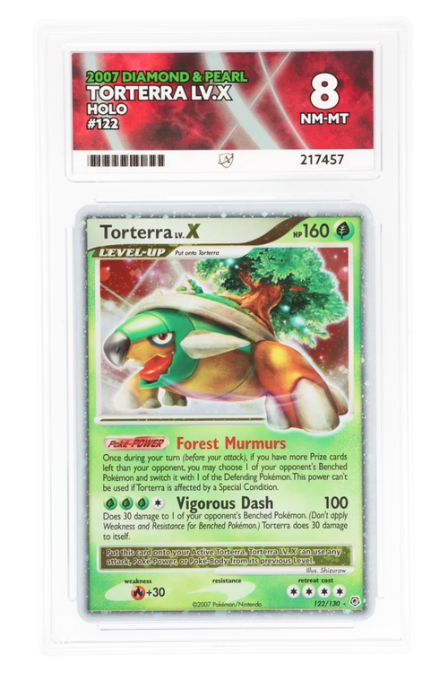 Torterra LV.X 122/130 - ACE 8 - Diamond & Pearl - 2007 - Holo