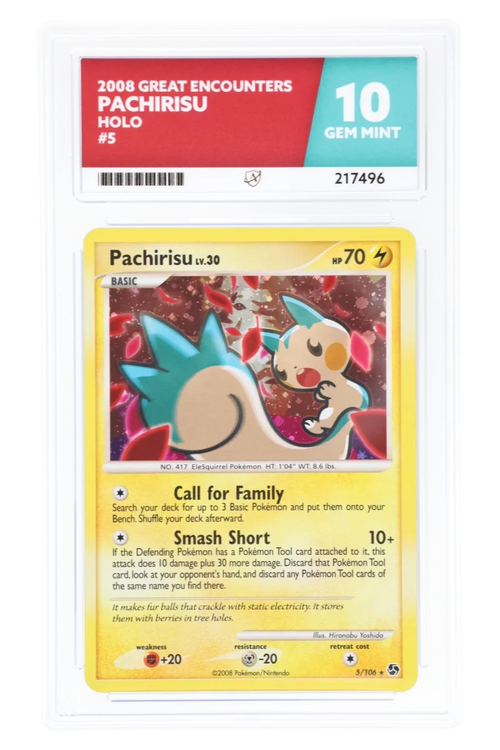 Pachirisu - 5/106 - ACE 10 - Great Encounters - 2008