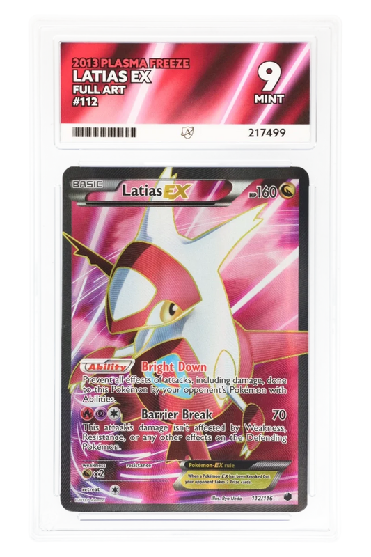 Latias EX 112/116 - ACE 9 - Plasma Freeze - 2013 - Full Art